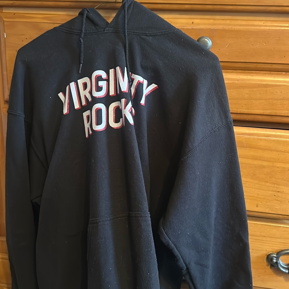 Virginity rocks sweatshirt
